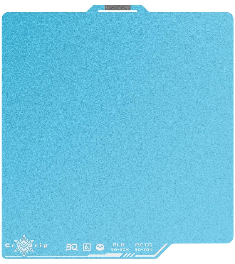 BigTreeTech BIQU Cryogrip Pro Frostbite Panda Build Plate 257x257MM for Bambu-Lab P1P, P1S, P2S, X1C, X1E, A1 3D Printer - Image 1